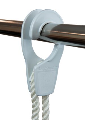 FASTFENDER Fender hook 32 PA for rope 6-10mm, tube 32mm white 2pcs.