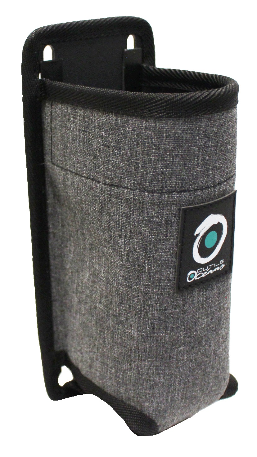 OUTILS OCEANS Indoor Bottle Holder PP 100x100x250mm Grey 1 OUTILS OCEANS Indoor Bottle Holder PP 100x100x250mm Grey