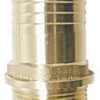 Hose barb with external thread and flange Ms 1/2' for hose 19mm (3/4') 3 fz0313