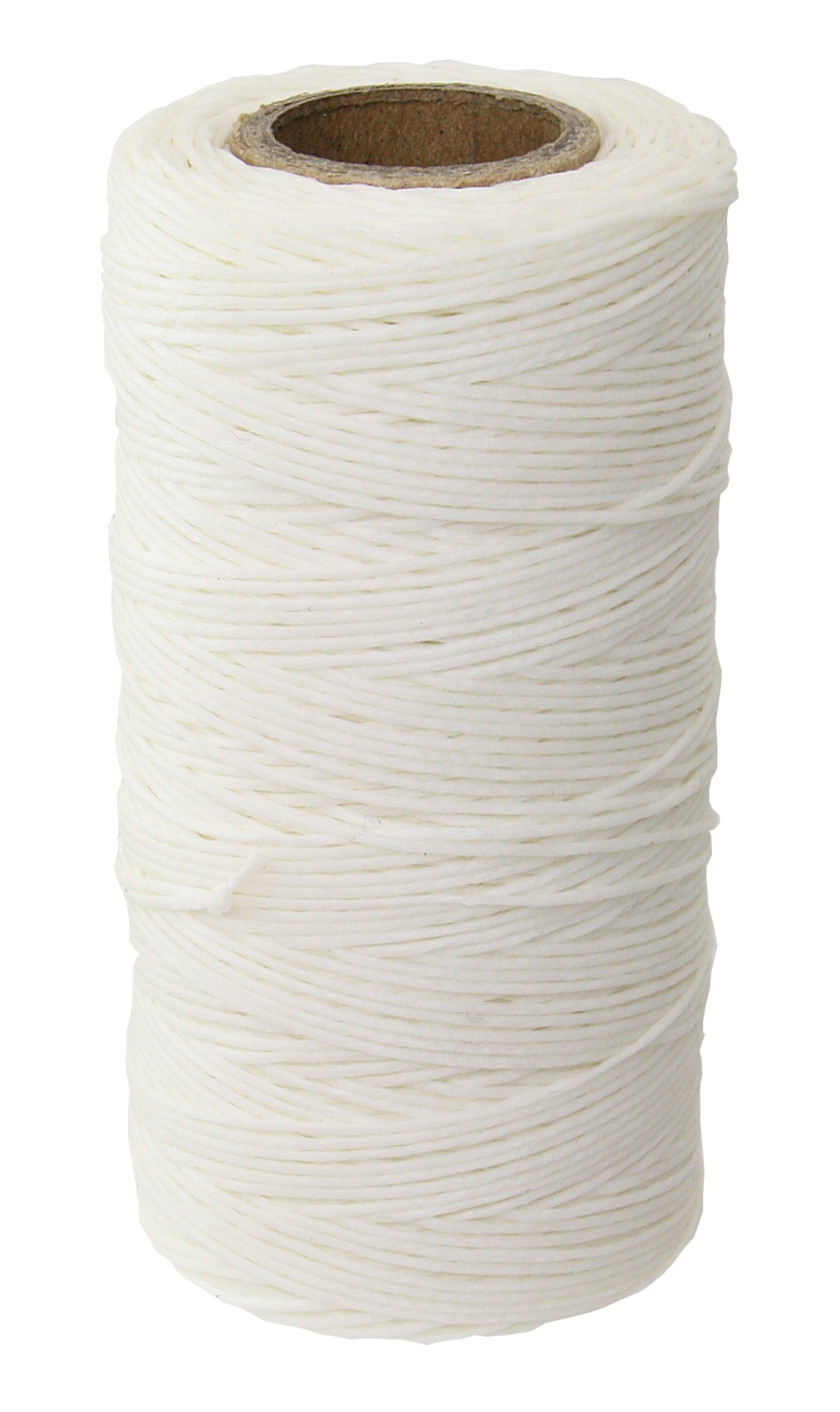 Hand sewing thread No. 8, waxed PES coarse 196m white 1 Hand sewing thread No. 8, waxed PES coarse 196m white