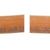 Gas hose with pipe fitting RVS8 and union nut ¼'L 0.4m 2 gf0444001