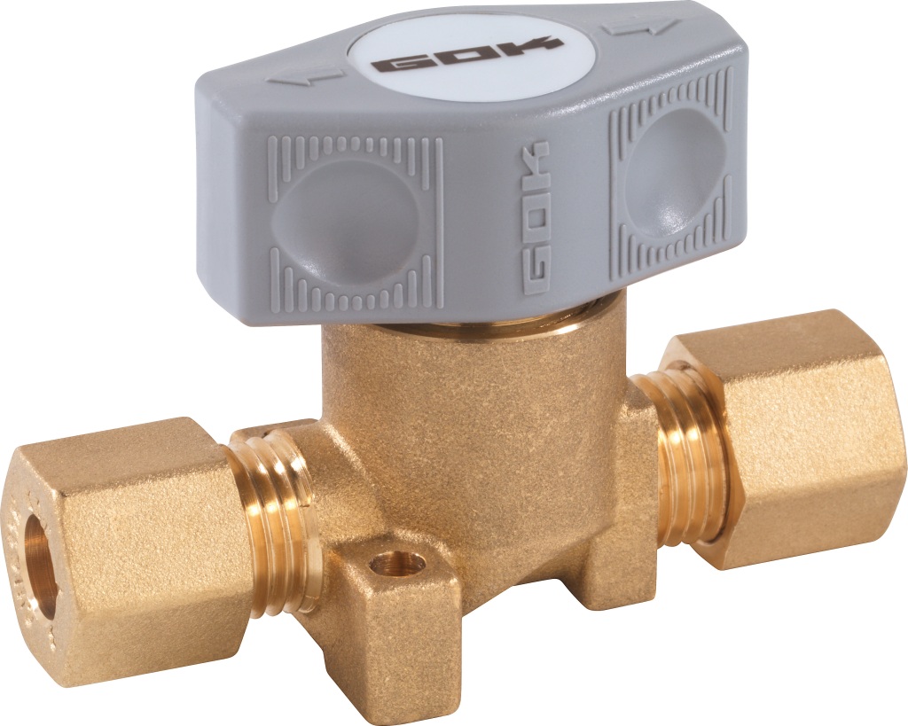 Gas quick-release valve DSV Ms/PA 16 bar, double-ended pipe fitting RVS8 1 Gas quick-release valve DSV Ms/PA 16 bar, double-ended pipe fitting RVS8