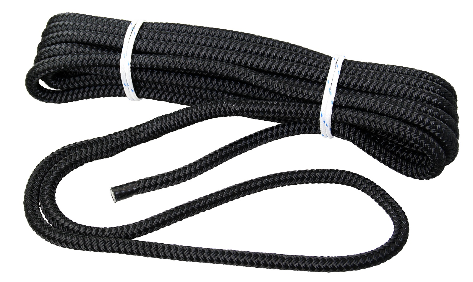 DockLine PES 10m 12mm, eye 30cm black 1 DockLine PES 10m 12mm, eye 30cm black