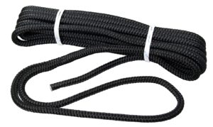 DockLine PES 14m 14mm, eye 40cm black