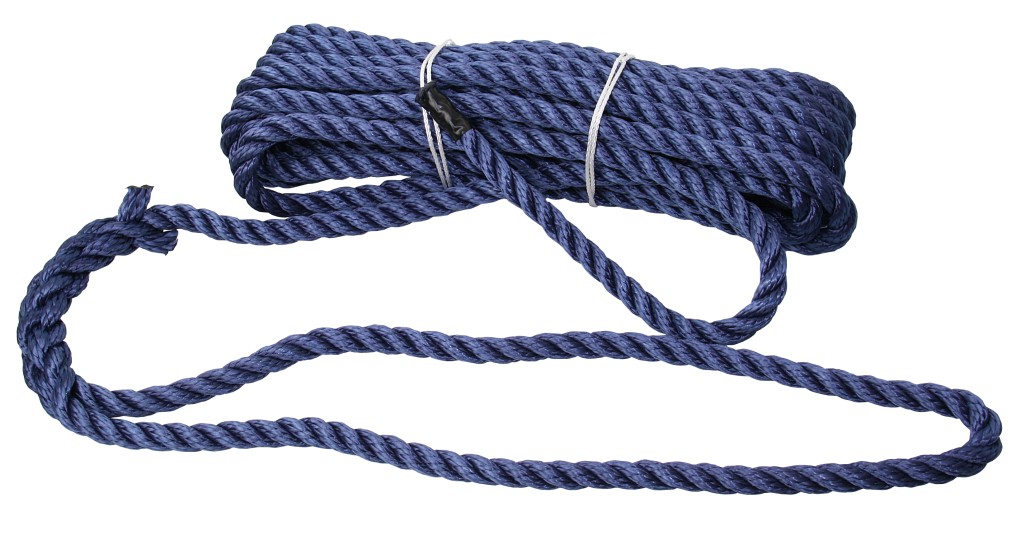 GLEISTEIN GeoPack GeoTwist PP 6m 10mm, eye 30cm navy blue 1 GLEISTEIN GeoPack GeoTwist PP 6m 10mm, eye 30cm navy blue