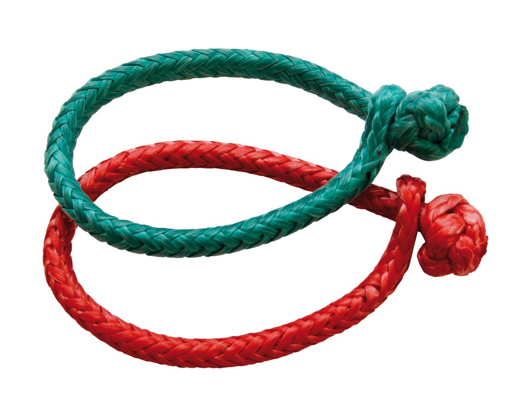 GLEISTEIN Soft Shackle GeoLink Dyneema 32mm grey 1 GLEISTEIN Soft Shackle GeoLink Dyneema 32mm grey