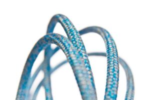 GLEISTEIN MegaTwin 07 Dyneema/PES 10mm silver grey/blue
