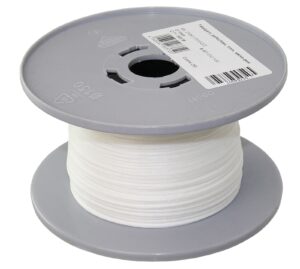 GLEISTEIN Rigging twine, waxed, braided 1mm white 500m