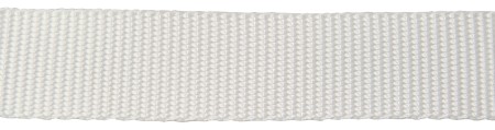 Webbing, heavy plain weave PES 40mm white 50m 1 Webbing, heavy plain weave PES 40mm white 50m