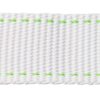 Lightweight Dyneema webbing, 15mm, white/green, 50m 2 gw44125