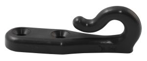 Nylon hooks anthracite (pack of 10)
