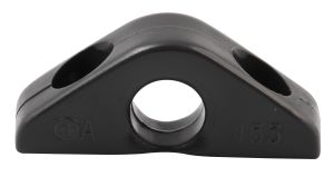 ALLEN Guide eyelet 'Triangle' Nylon eye 8mm black 10pcs.