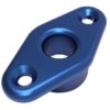 ALLEN deck fitting with flange aluminum eye 9mm blue 3 ha18039blu