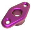 ALLEN deck fitting with flange aluminum eye 9mm purple 3 ha18039pur