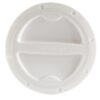 ALLEN inspection cover with screw closure, PP, 148mm, white 3 ha1937w