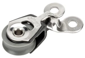 ALLEN Simple sliding bed block, 20mm diameter, 6mm rope, eyelet
