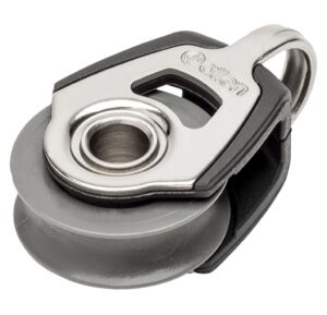 ALLEN double block sliding 30mm, rope 8mm, headband/U-shaped bracket