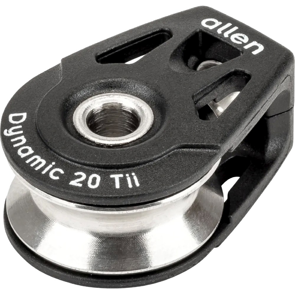 ALLEN single block Tii-On HL ball bearing 20mm, rope 6mm 1 ALLEN single block Tii-On HL ball bearing 20mm, rope 6mm