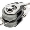 ALLEN double block sliding 20mm, rope 6mm, headband/U-shaped bracket