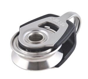 ALLEN single block HL spherical 30mm, rope 8mm, head bracket