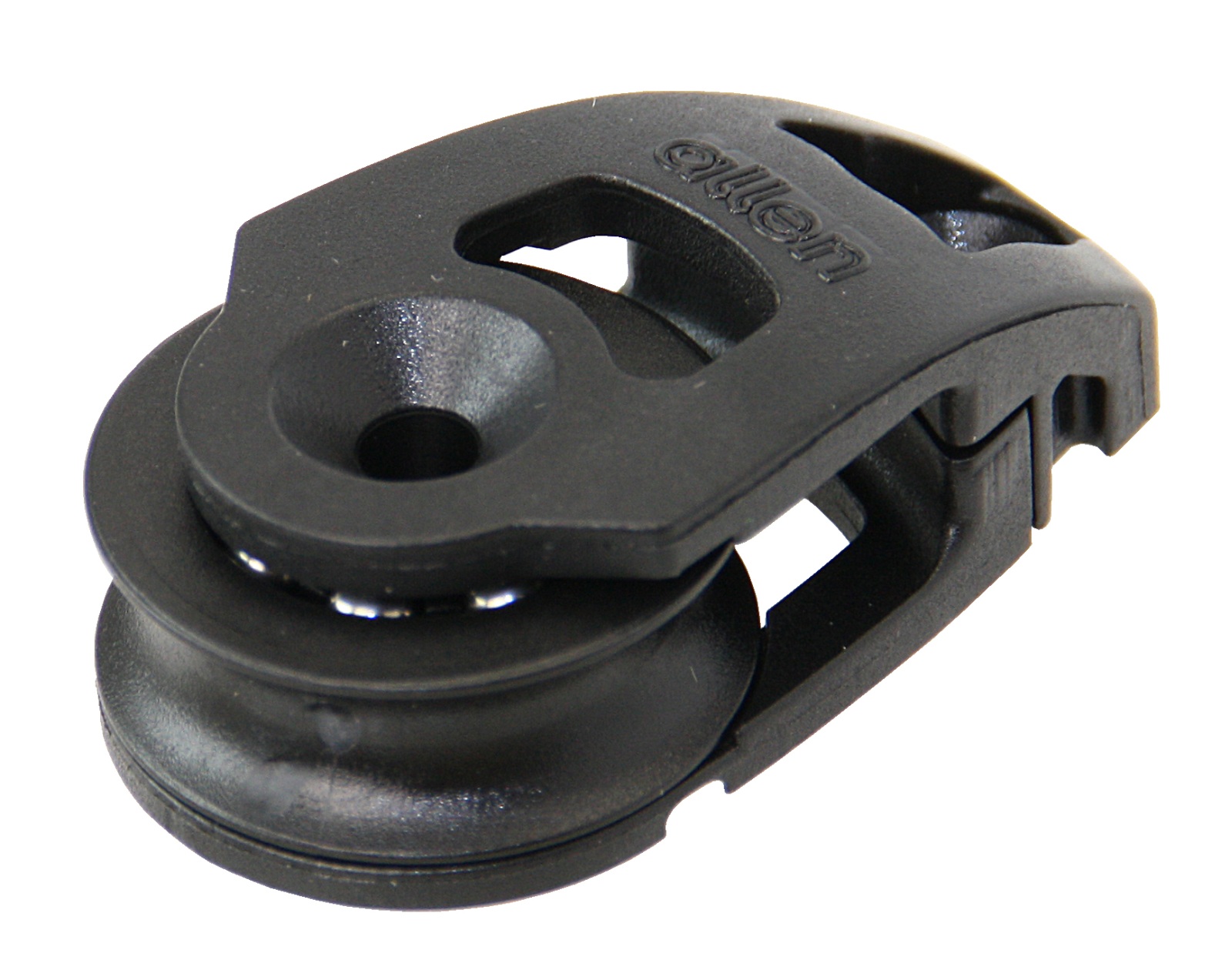 ALLEN reclining block, spherical plastic, 30mm, rope 8mm 1 ALLEN reclining block, spherical plastic, 30mm, rope 8mm