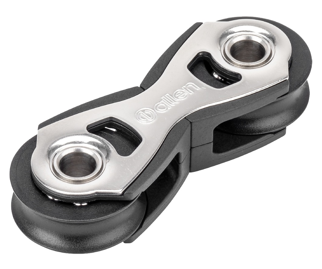 ALLEN Back-2-Back Block, spherical, 30mm, rope 8mm 1 ALLEN Back-2-Back Block, spherical, 30mm, rope 8mm