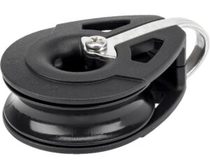 ALLEN single block, spherical, 40mm, rope 10mm, head restraint
