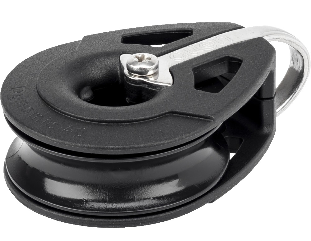ALLEN single block, spherical, 40mm, rope 10mm, head restraint 1 ALLEN single block, spherical, 40mm, rope 10mm, head restraint