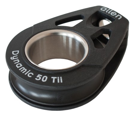 ALLEN single block Tii-On ball bearing 50mm, rope 10mm 1 ALLEN single block Tii-On ball bearing 50mm, rope 10mm