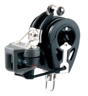 ALLEN triple block, ball-bearing, 60mm, rope 10mm, swivel, U-bolt, clamp