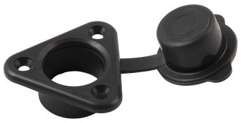 ALLEN Drain plugs with cap nylon iD=21mm black 10pcs. 1 ALLEN Drain plugs with cap nylon iD=21mm black 10pcs.