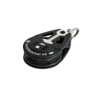 ALLEN car ratchet block x2 45mm, rope 8mm, swivel shackle