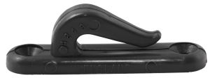 ALLEN Laschhaken Nylon 57mm for rope 4mm anthracite 10pcs.