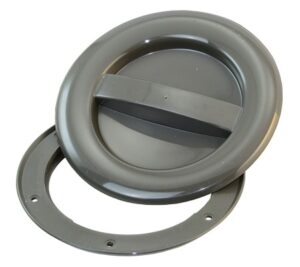 ALLEN Inspection Covers with Bayonet Lock PP 100mm White 10pcs.