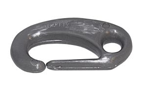 ALLEN Rope Carabiner Nylon 53mm for 8mm Rope Black 10pcs.