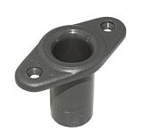 ALLEN Rudder fork socket for installation, nylon, for 19mm pin, anthracite