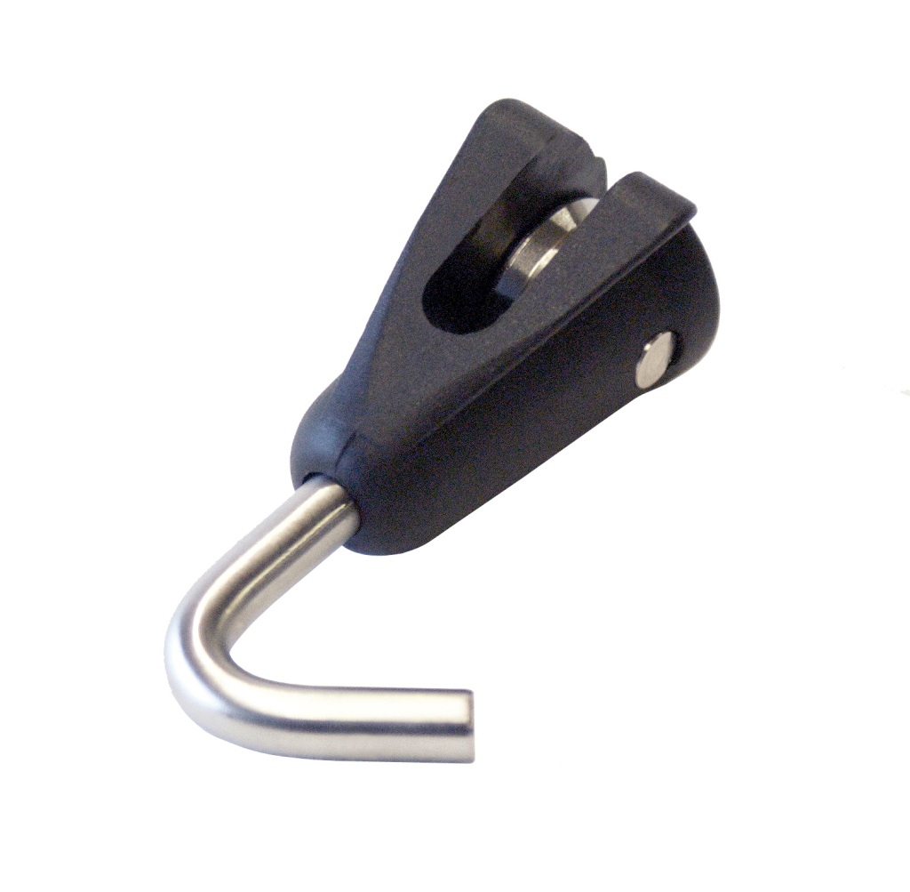 ALLEN sprit block, spherical, 16mm, wire rope 2-4mm, hook 1 ALLEN sprit block, spherical, 16mm, wire rope 2-4mm, hook