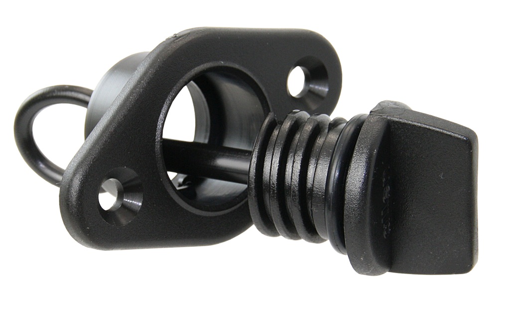 ALLEN Drain plugs with removable screw closure. Nylon iD=17mm black 10pcs. 1 ALLEN Drain plugs with removable screw closure. Nylon iD=17mm black 10pcs.