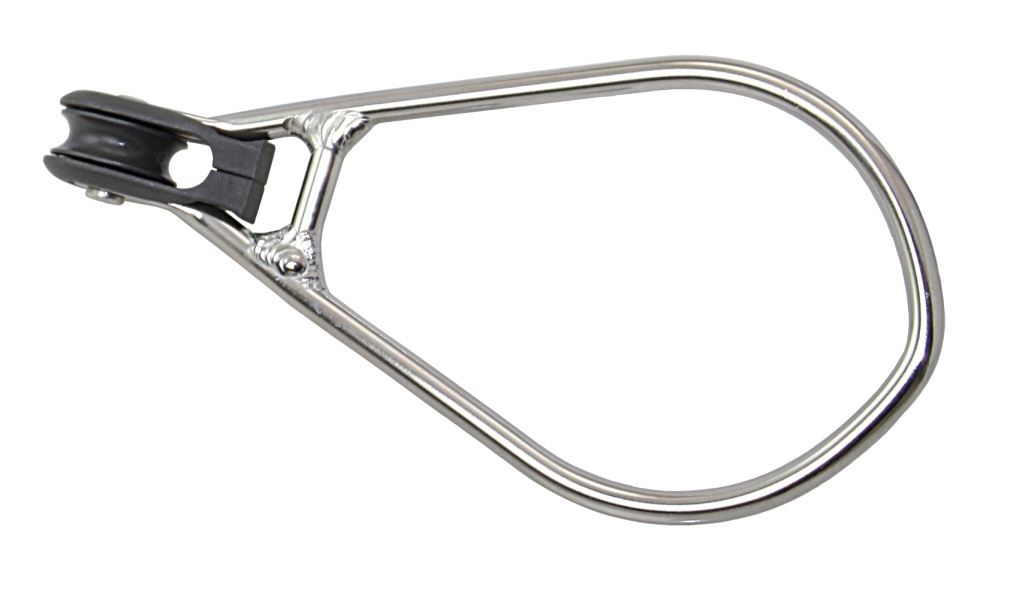 ALLEN Trapezoidal ring A4 with 20mm block for 2.5-6mm rope 1 ALLEN Trapezoidal ring A4 with 20mm block for 2.5-6mm rope