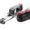 ALLEN jib sheet guide rail set with clamp and guide eye for 10mm rope, pair 3 ha4274