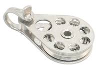 ALLEN single block, spherical, 38mm, wire rope 2-6mm, shackle