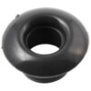 ALLEN deck fitting, round nylon eye 8mm black 10pcs. 3 ha439