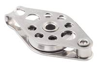 ALLEN single block, spherical, 25mm, wire rope 2-5mm, headband/U-shaped bracket