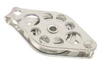 ALLEN single block, spherical, 38mm, wire rope 2-6mm, headband/U-shaped bracket