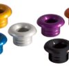 ALLEN deck fitting, round aluminum eye 8mm black