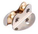 ALLEN double deck block, sliding, 16mm, rope 5mm, brass rollers