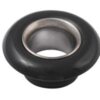 ALLEN deck fitting, round nylon with A4 eye 6mm black 10pcs. 2 ha4539