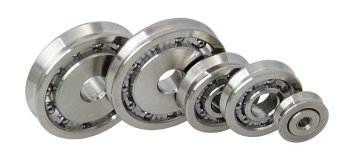 ALLEN ball bearing roller, stainless steel, 38x6mm, bore 8.2mm 1 ALLEN ball bearing roller, stainless steel, 38x6mm, bore 8.2mm