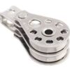 ALLEN double block, spherical, 25mm, wire rope 2-5mm, head clip 3 ha4679
