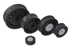 ALLEN spherical roller, POM 28x11mm, bore 4.4mm
